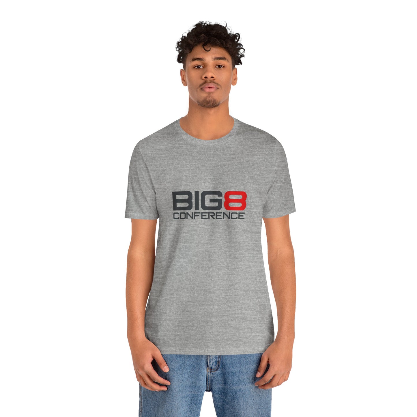 Big 8 Conference Tee | Retro College Sports T-Shirt | Vintage Football Basketball Baseball Fan Shirt | Big Eight Throwback Unisex Tee