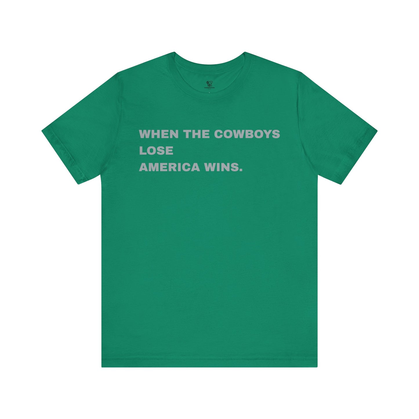 Eagles Rivalry Tee | “When the Cowboys Lose America Wins” Funny Football Unisex T-Shirt