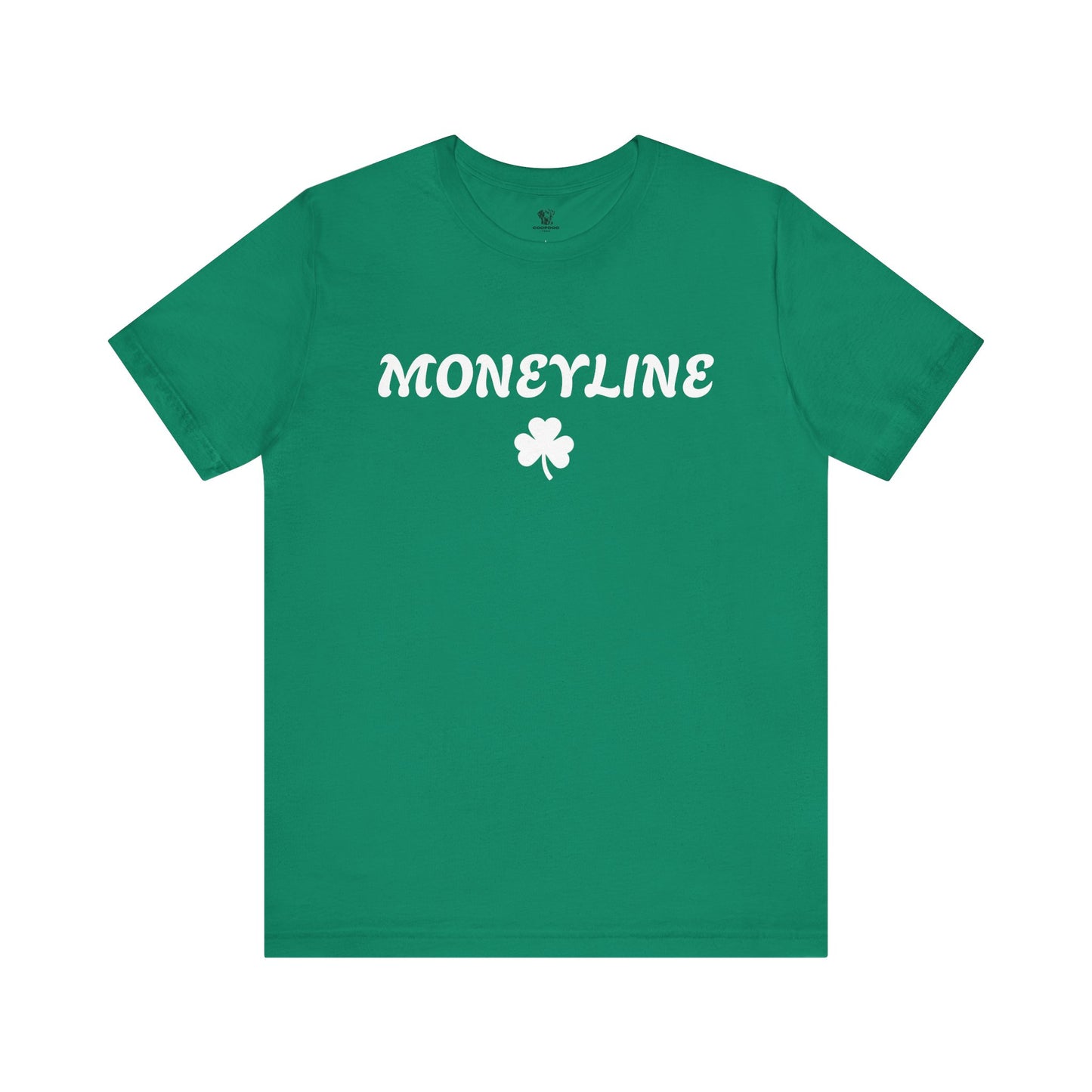 Moneyline Shamrock Tee | Sports Betting Lucky Clover T-Shirt | St. Patrick’s Day Gambling Unisex Shirt