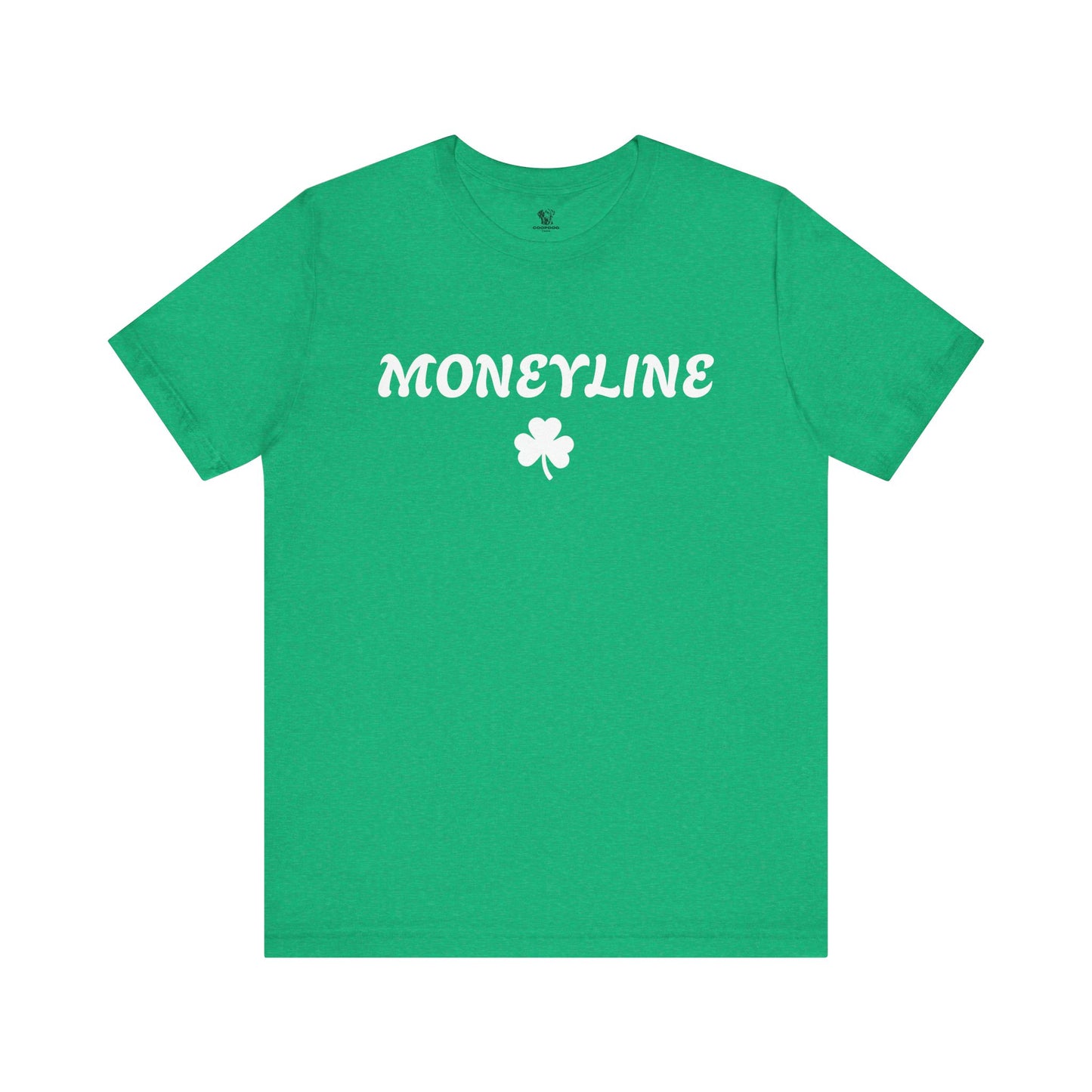 Moneyline Shamrock Tee | Sports Betting Lucky Clover T-Shirt | St. Patrick’s Day Gambling Unisex Shirt