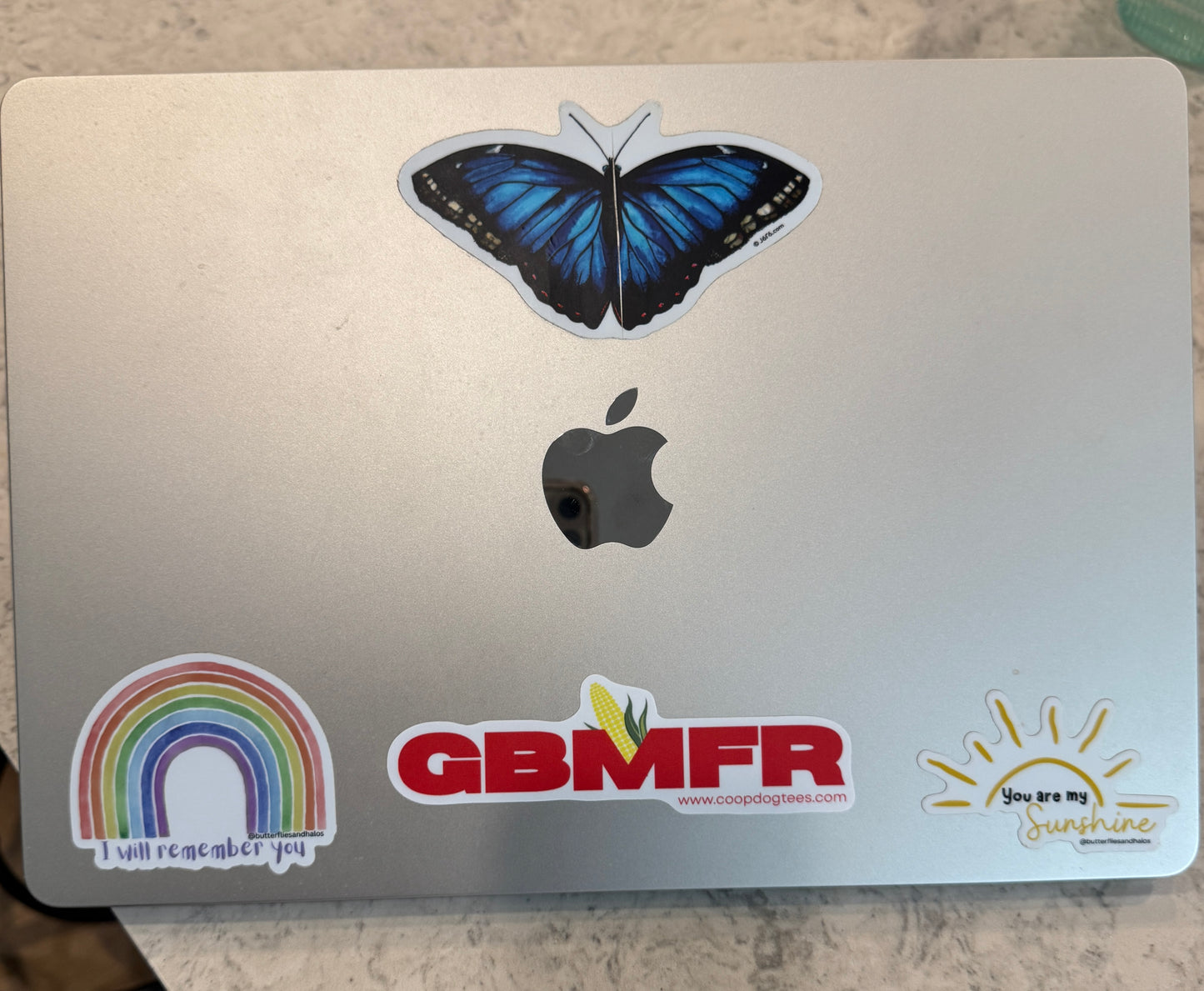 GBMFR Waterproof Vinyl Sticker – Bold Corn-Fed Pride
