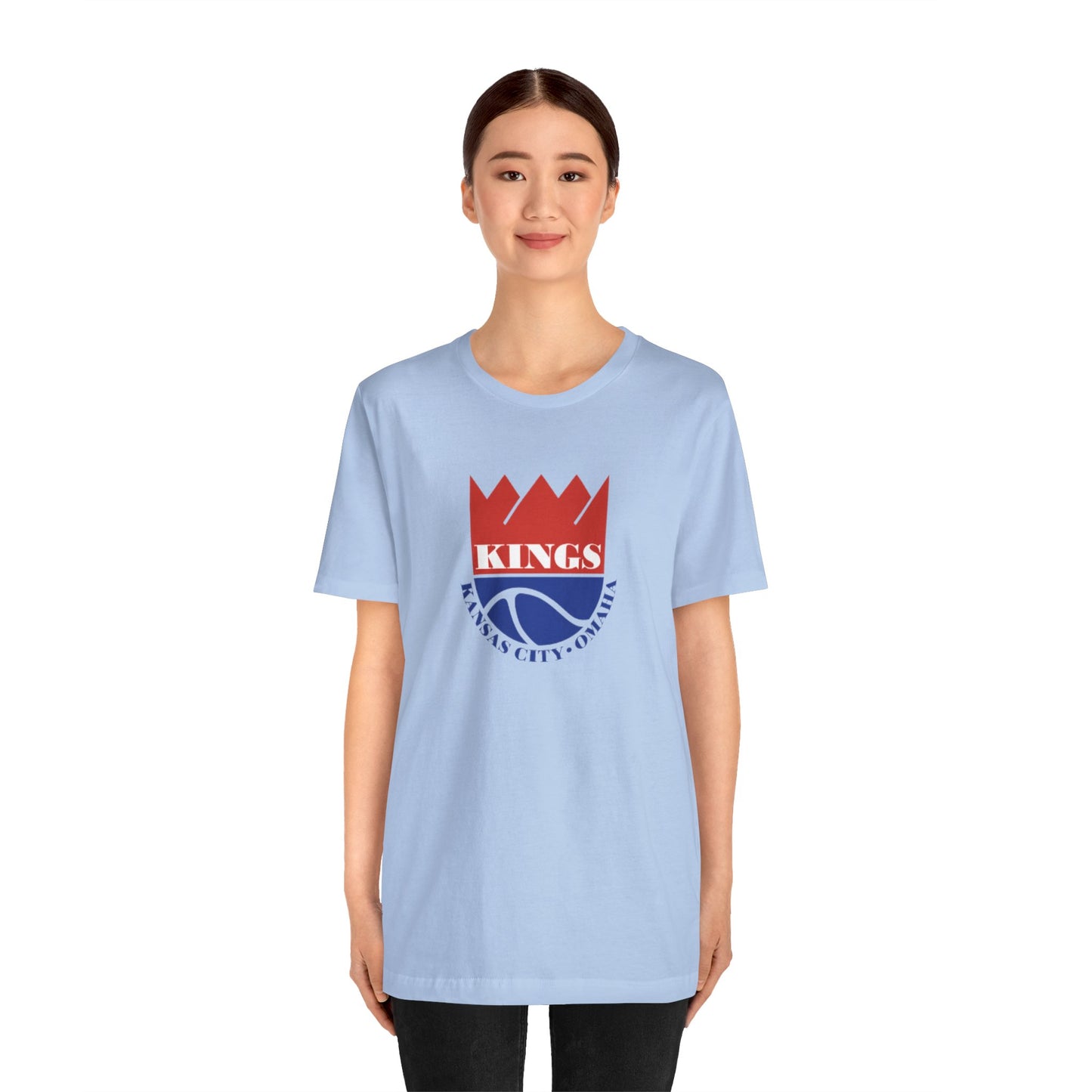 Unisex Jersey Short Sleeve Tee, Kansas City kings shirt, omaha kings shirt, retro t-shirt, ABA shirt, NBA shirt, sports t-shirt, funny tee