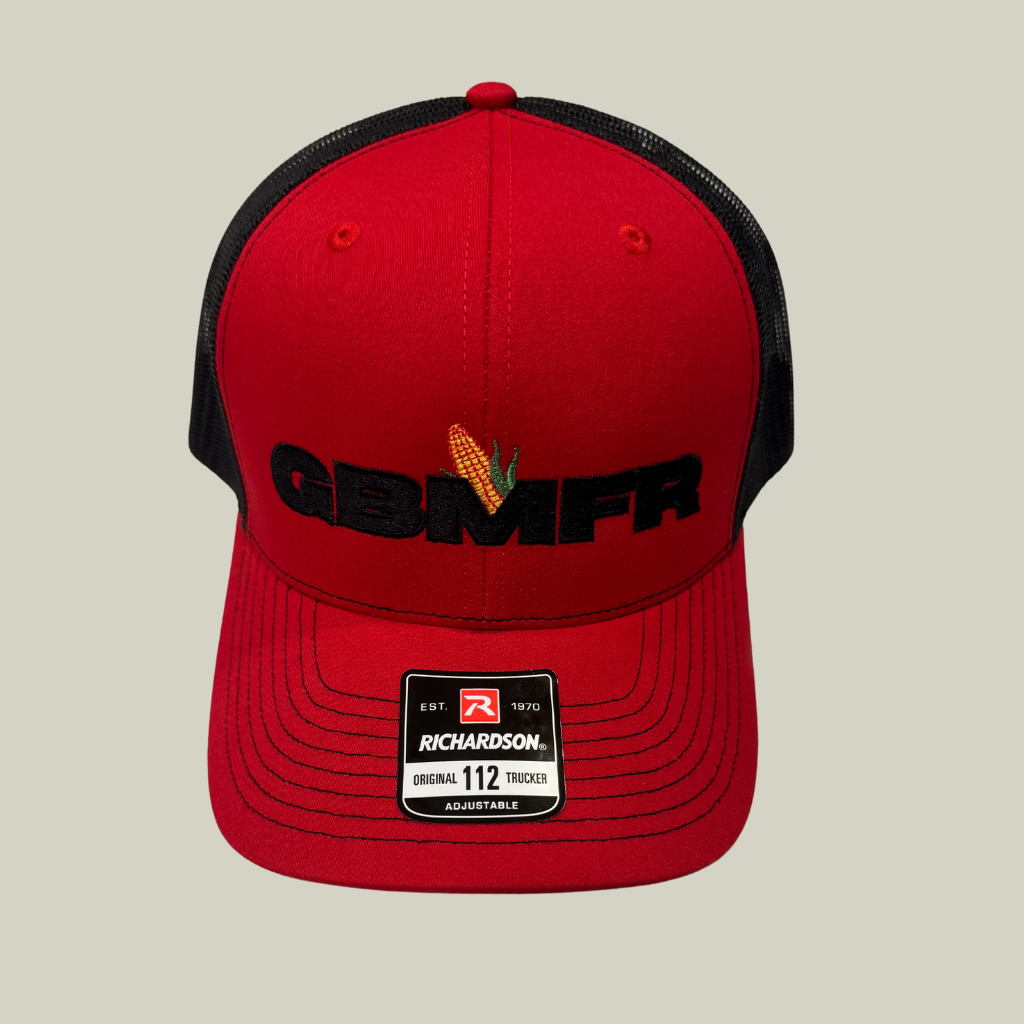 GBMFR RED & BLACK TRUCKER HAT