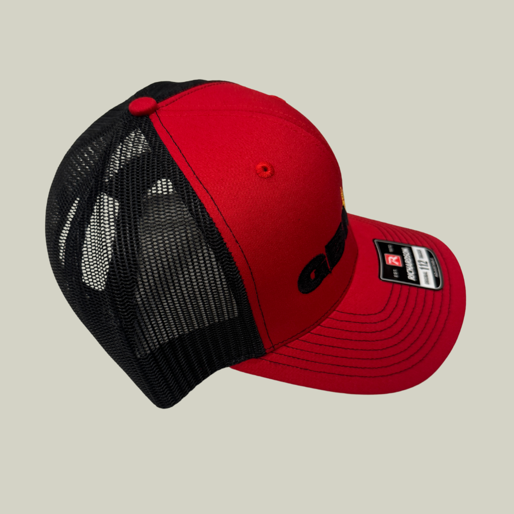 GBMFR RED & BLACK TRUCKER HAT