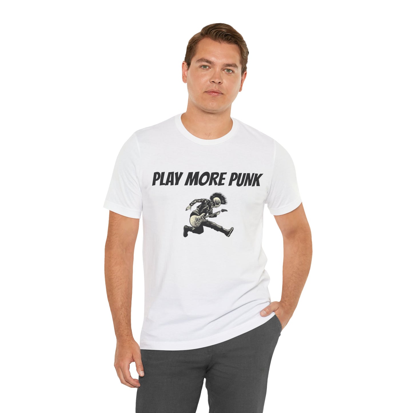 Punk Rock Tshirt, Play More Punk Tshirt, Punk Tshirt